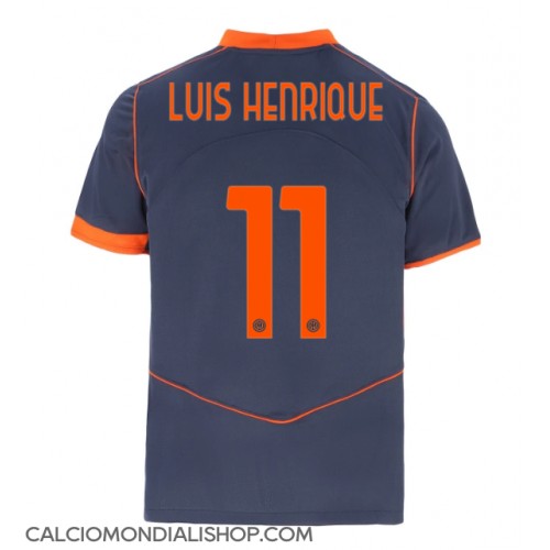 Maglie da calcio Inter Milan Luis Henrique #11 Terza Maglia 2025-26 Manica Corta